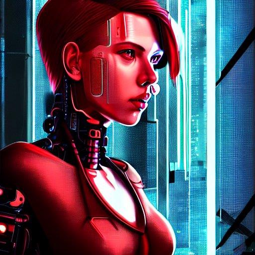 Scarlett Johansson Cyborg