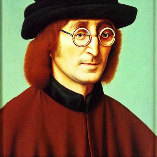 Lennon by Van Eyck