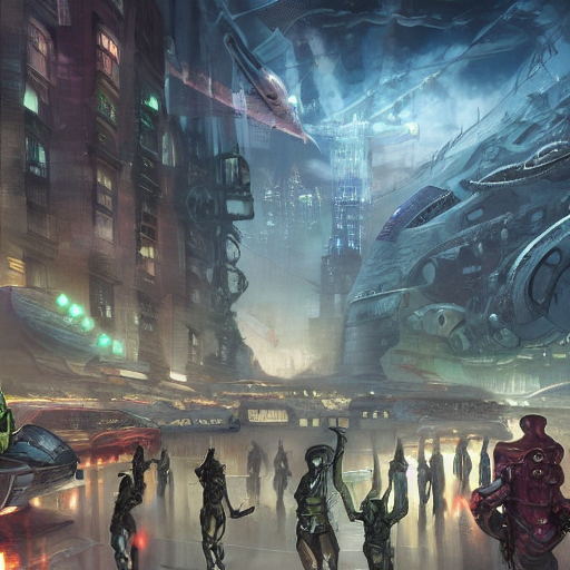 Alien Invasion London I