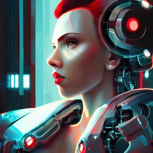 Scarlett Johansson Cyborg