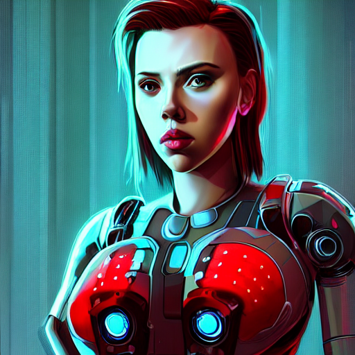 Scarlett Johansson Cyborg