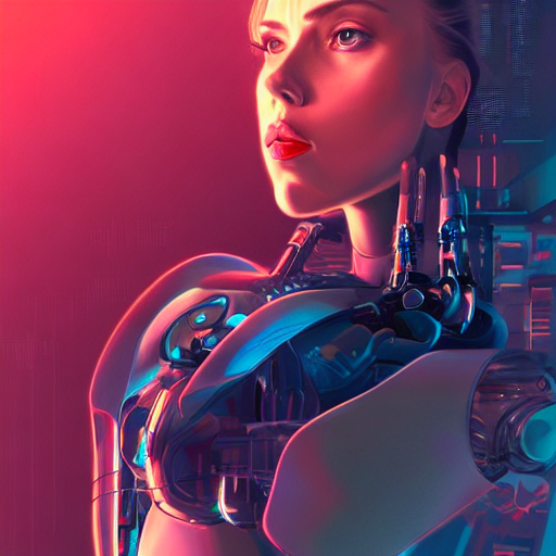 Scarlett Johansson Cyborg