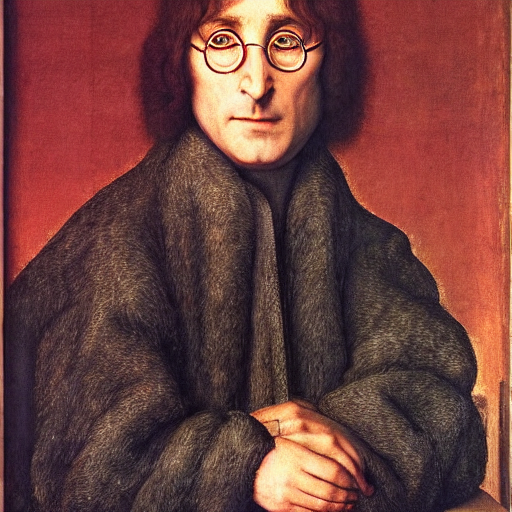 Lennon by Van Eyck