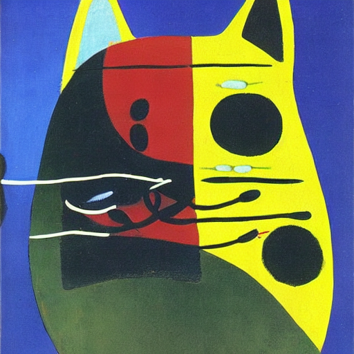 Joan Miro Cats
