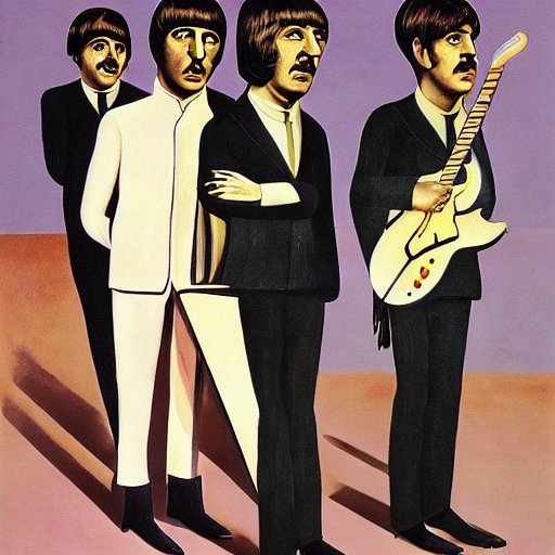 Beatles by Giorgio de Chirico