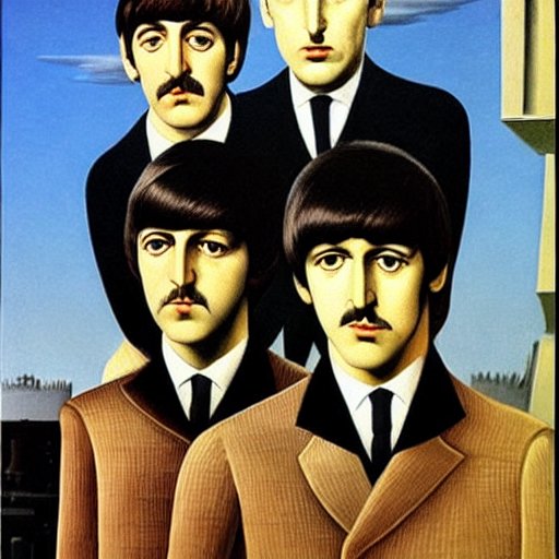 Beatles by Giorgio de Chirico