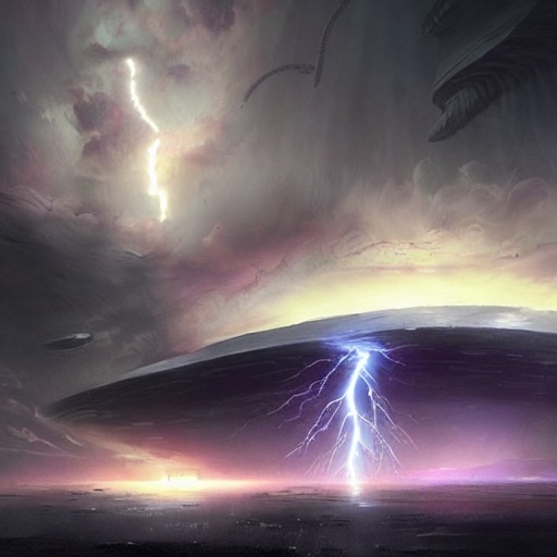 Alien Lightning Storm