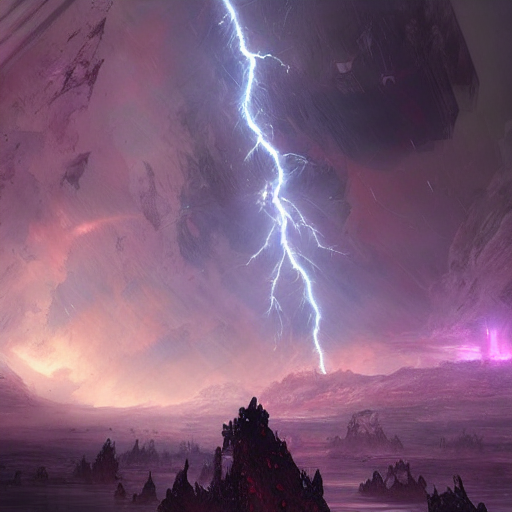 Alien Lightning Storm