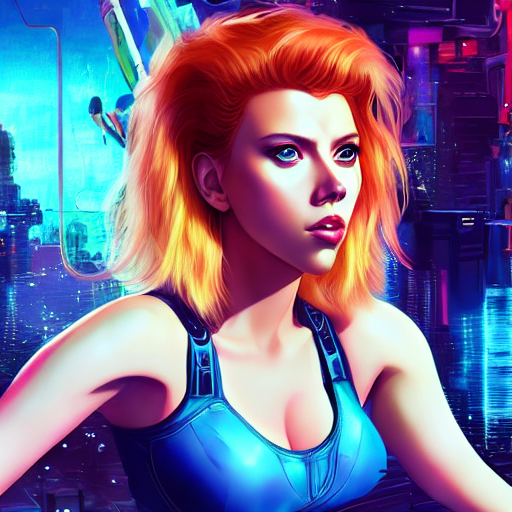 Scarlett Johansson Barbarella