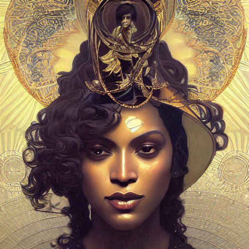 Beyonce Art Deco
