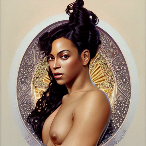Beyonce Art Deco