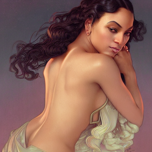 Beyonce Art Deco