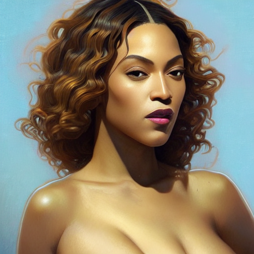 Beyonce Art Deco