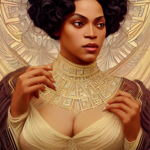 Beyonce Art Deco