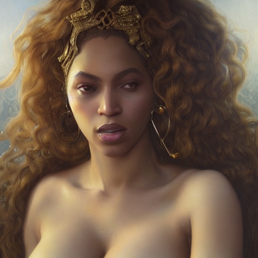 Beyonce Art Deco
