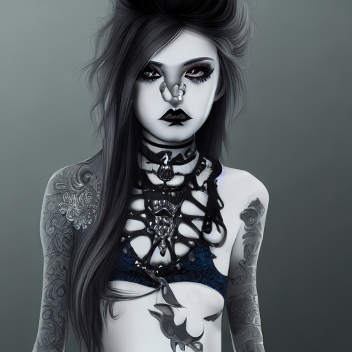 Gothic Teen Attitude