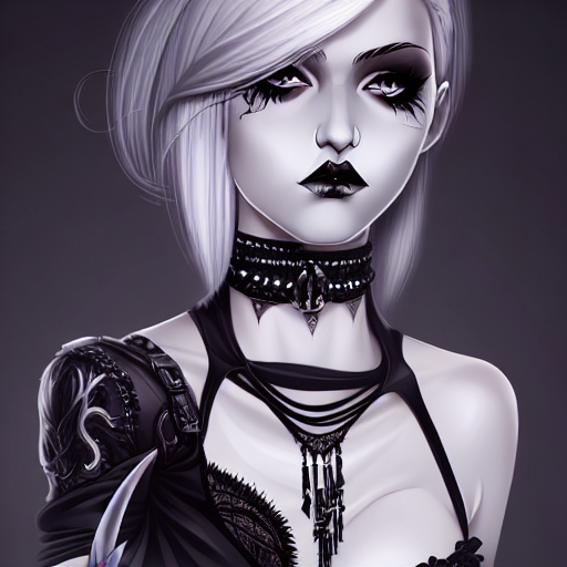 Gothic Teen Attitude