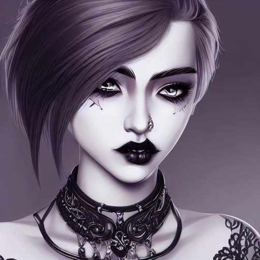 Gothic Teen Attitude