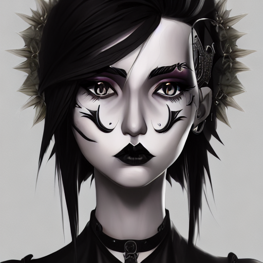 Gothic Teen Attitude