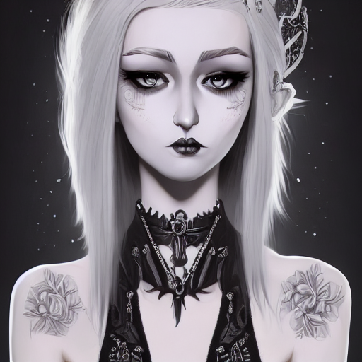 Gothic Teen Attitude