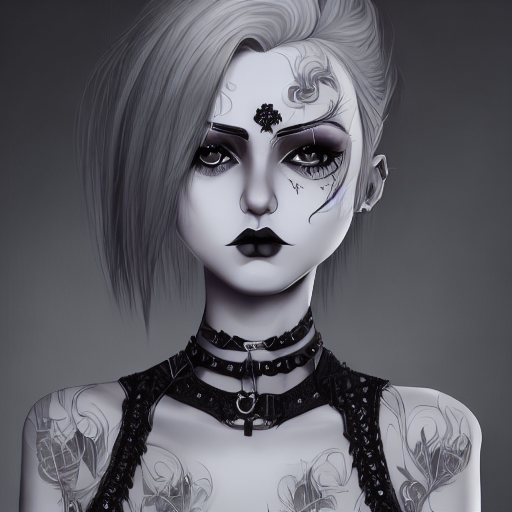 Gothic Teen Attitude