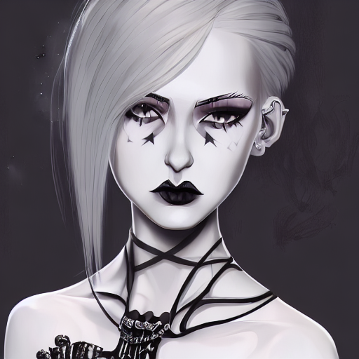 Gothic Teen Attitude