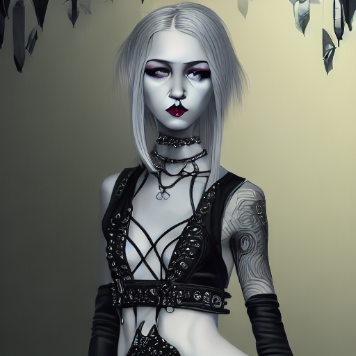 Gothic Teen Attitude