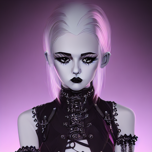 Gothic Teen Attitude