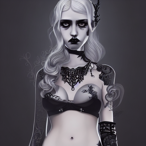 Gothic Teen Attitude
