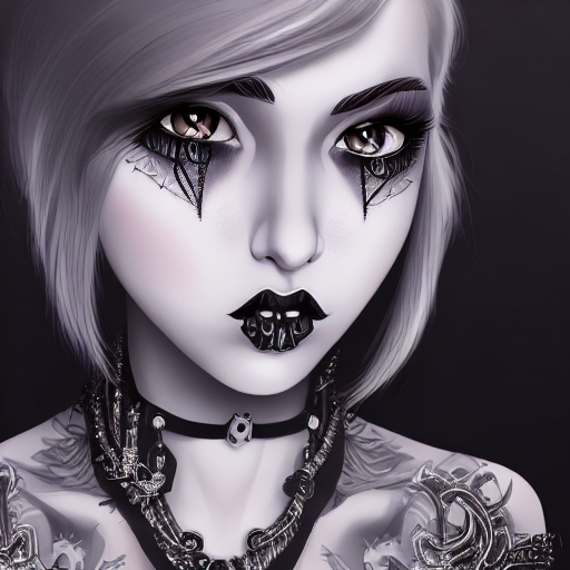 Gothic Teen Attitude
