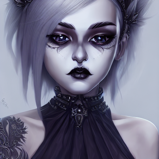 Gothic Teen Attitude