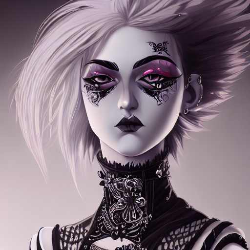 Gothic Teen Attitude