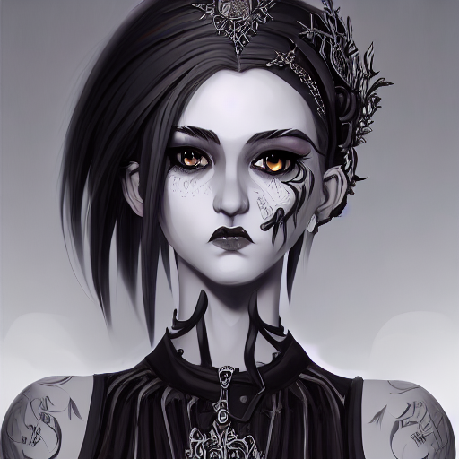 Gothic Teen Attitude