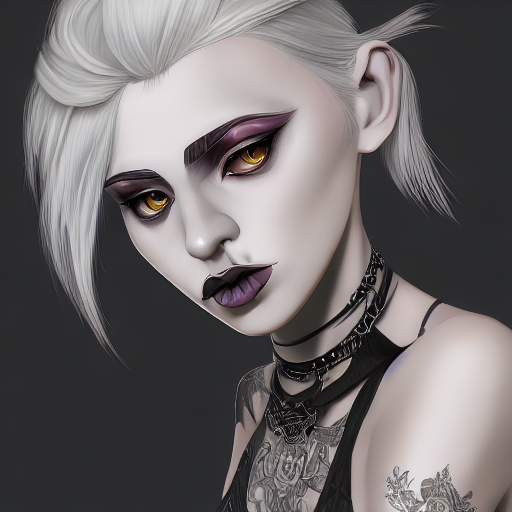 Gothic Teen Attitude