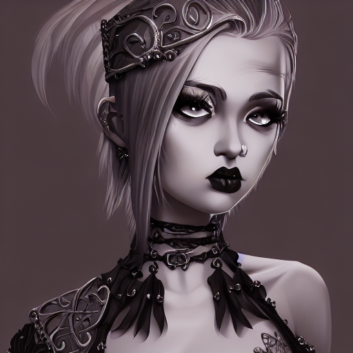 Gothic Teen Attitude