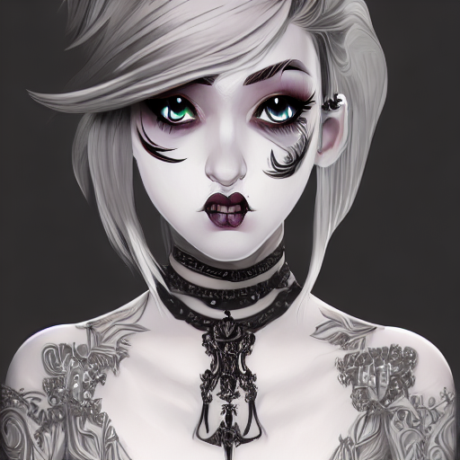 Gothic Teen Attitude