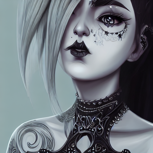 Gothic Teen Attitude
