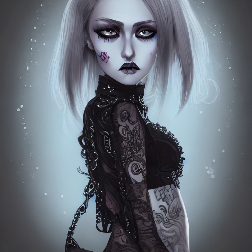 Gothic Teen Attitude