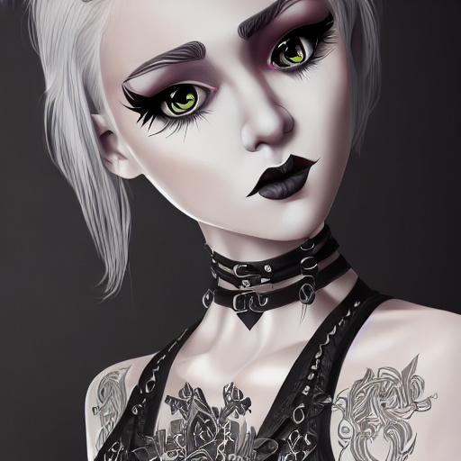 Gothic Teen Attitude