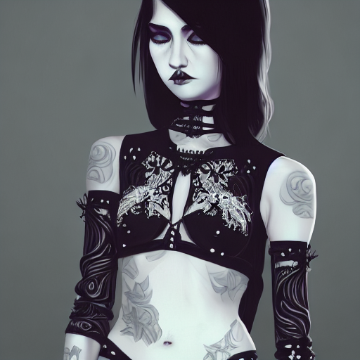 Gothic Teen Attitude