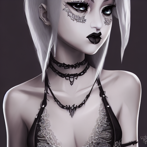 Gothic Teen Attitude
