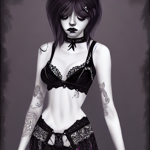 Gothic Teen Attitude