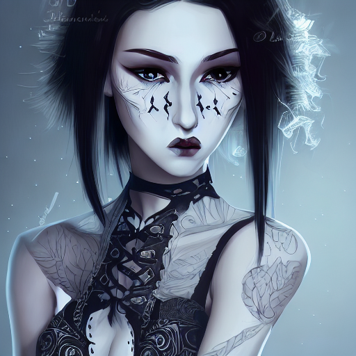 Gothic Teen Attitude