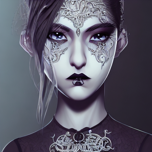 Gothic Teen Attitude