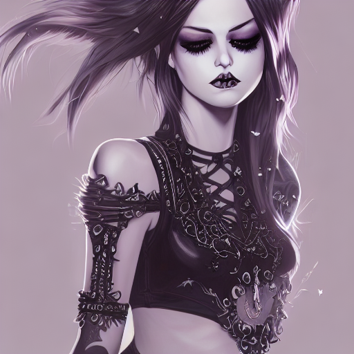 Gothic Teen Attitude