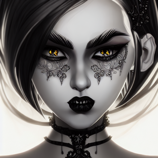 Gothic Teen Attitude