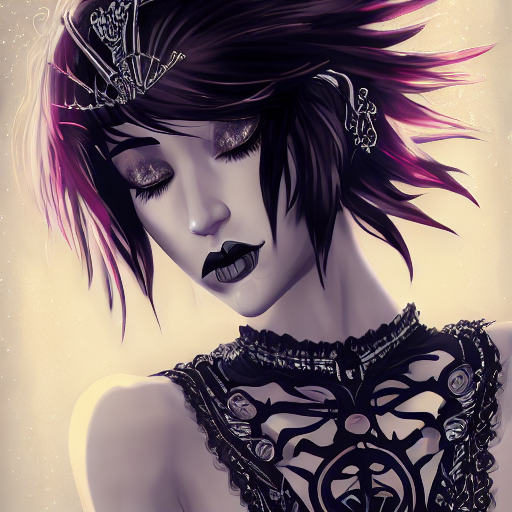 Gothic Teen Attitude