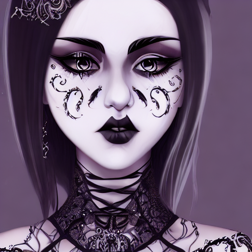 Gothic Teen Attitude
