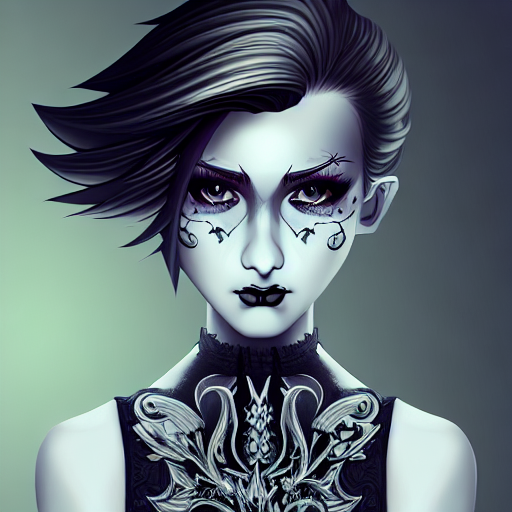 Gothic Teen Attitude