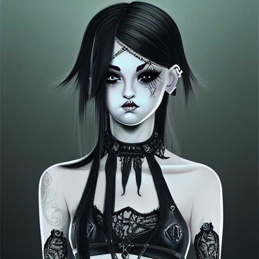 Gothic Teen Attitude